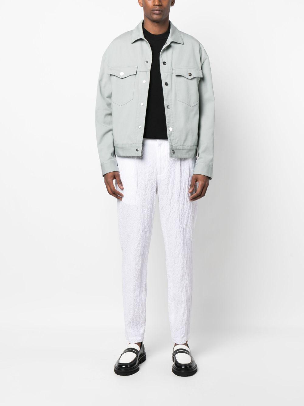 Emporio Armani Trousers White D41P31D1458100 (EMPORIO ARMANI / パンツ ) | EMPORIO ARMANI (エンポリオ アルマーニ)(3)