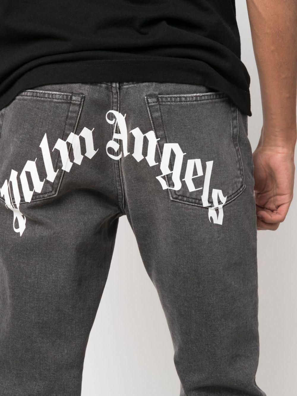 Palm Angels Jeans Black PMYA012C99DEN0011001 (Palm Angels / ジーンズ ) | Palm Angels (パームエンジェルス)(3)