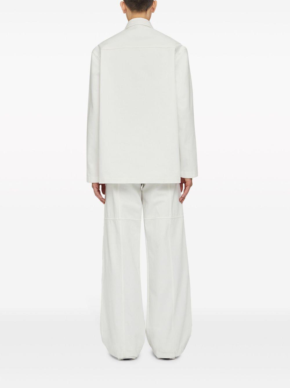 JIL SANDER FASHION Shirts White J21DL0137J46463102 (Jil Sander / シャツ・ブラウス ) | Jil Sander (ジルサンダー)(4)