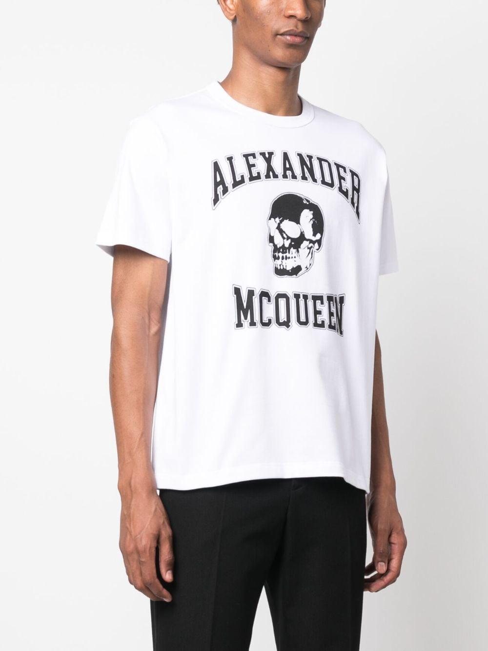 Alexander McQueen T-shirts and Polos White 759442QVZ290910 (Alexander McQUEEN / Tシャツ・カットソー ) | Alexander McQUEEN (アレキサンダー・マックイーン)(3)