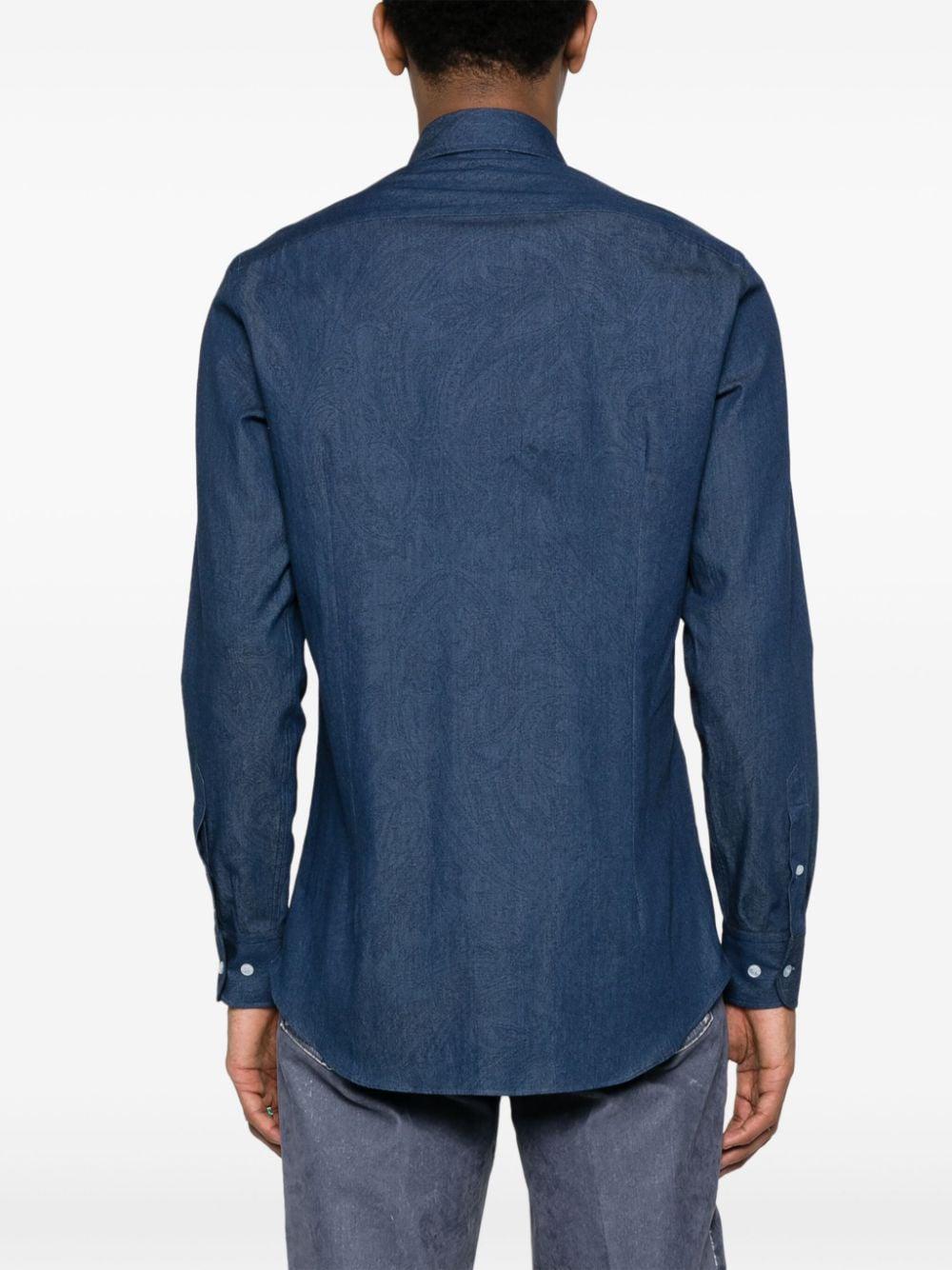 Etro Shirts NAVY MRIB000499SA531X0883 (ETRO / シャツ・ブラウス ) | ETRO (エトロ)(2)