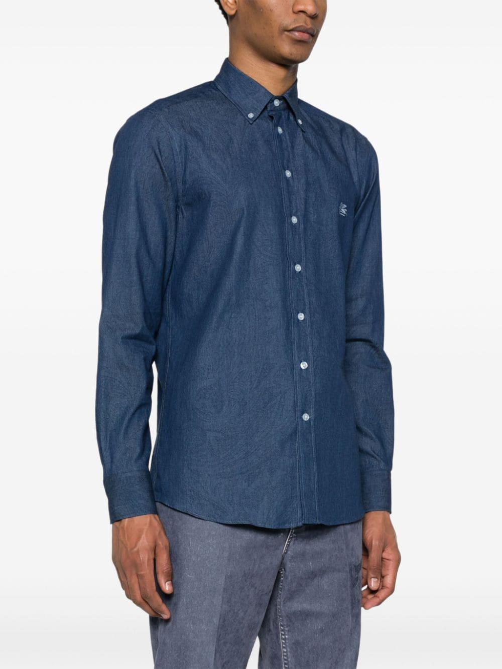Etro Shirts NAVY MRIB000499SA531X0883 (ETRO / シャツ・ブラウス ) | ETRO (エトロ)(3)