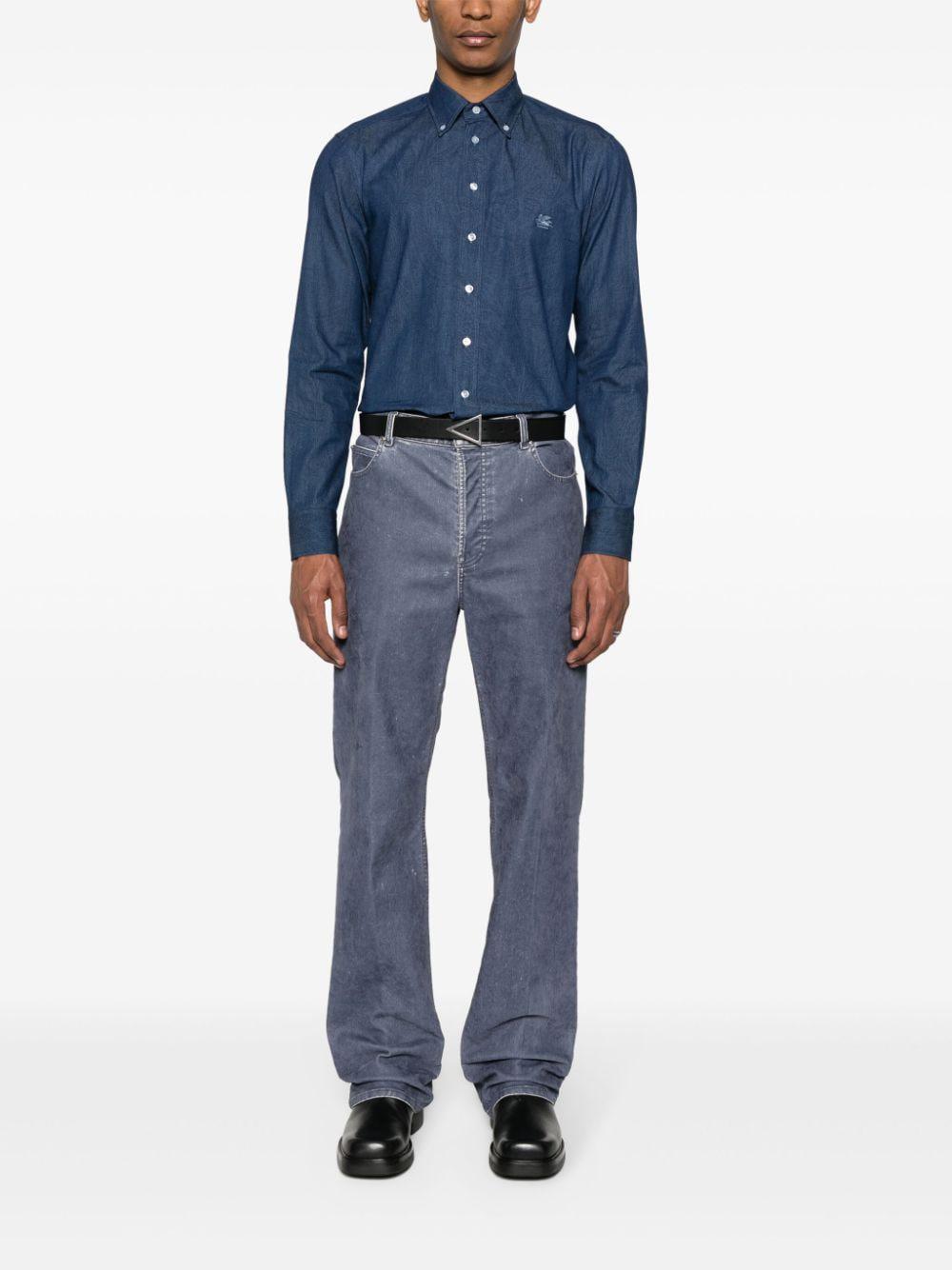 Etro Shirts NAVY MRIB000499SA531X0883 (ETRO / シャツ・ブラウス ) | ETRO (エトロ)(4)