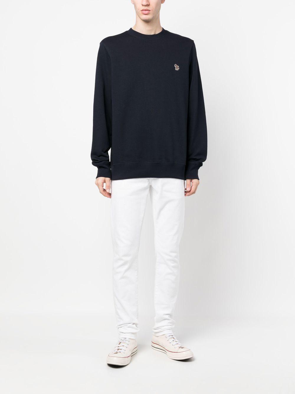 PS By Paul Smith Sweaters Blue M2R027RKZEBRA49 (PS Paul Smith / スウェット・フーディー ) | PS Paul Smith (ピーエス ポール・スミス)(1)