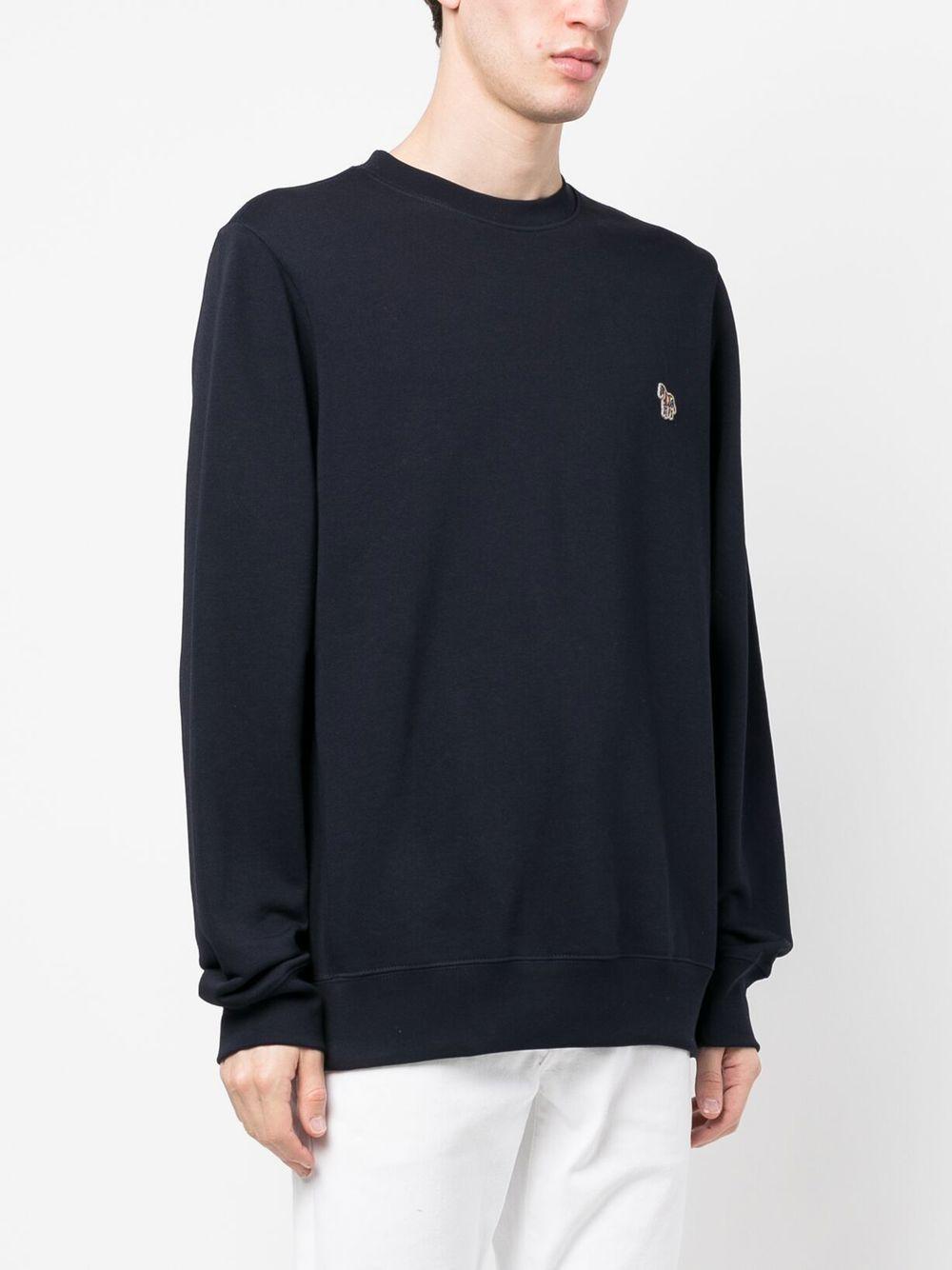 PS By Paul Smith Sweaters Blue M2R027RKZEBRA49 (PS Paul Smith / スウェット・フーディー ) | PS Paul Smith (ピーエス ポール・スミス)(4)