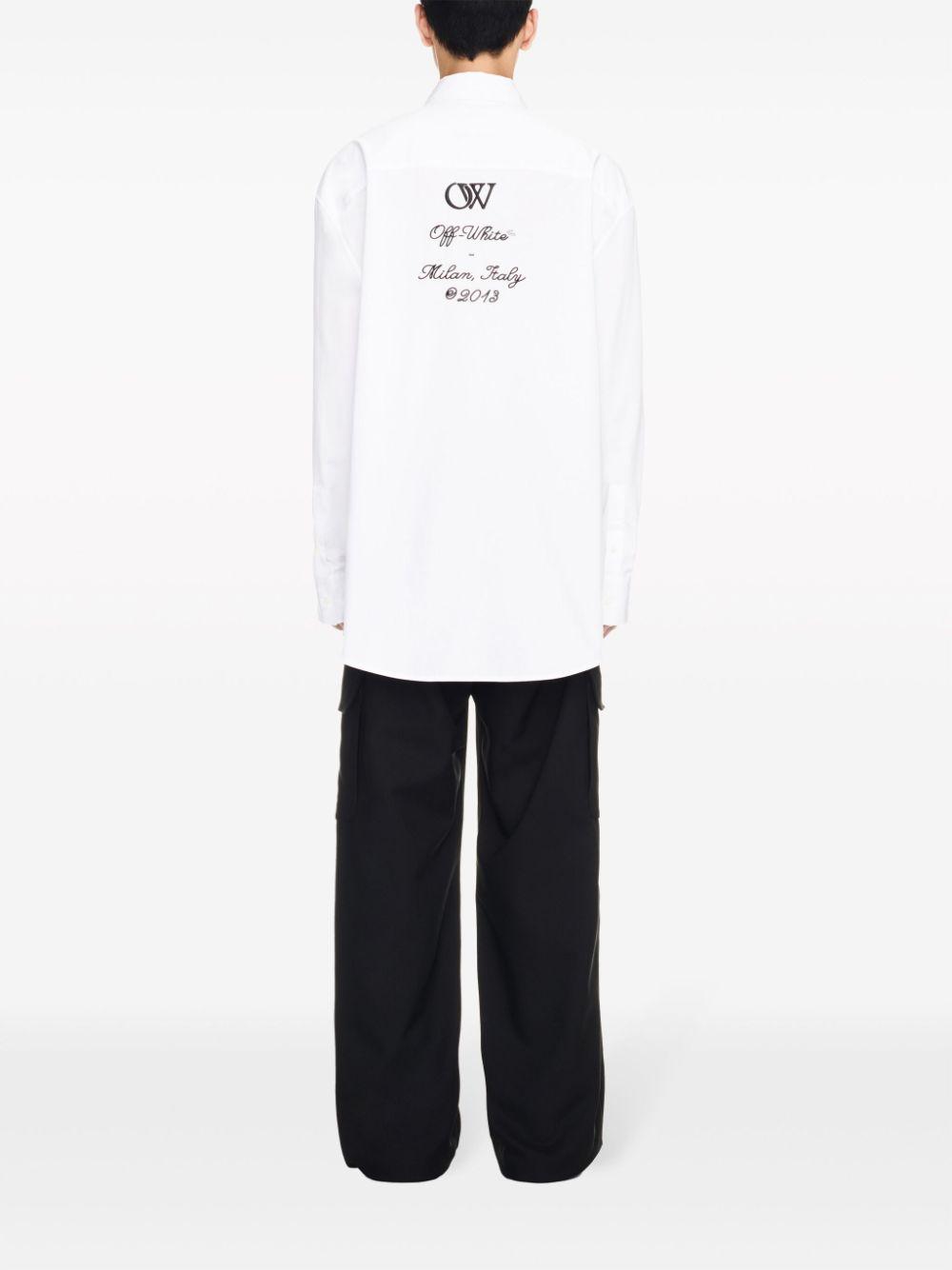 OFF WHITE Shirts WHITE OMGE004S24FAB0020110 (Off-White / シャツ・ブラウス ) | Off-White (オフホワイト)(1)