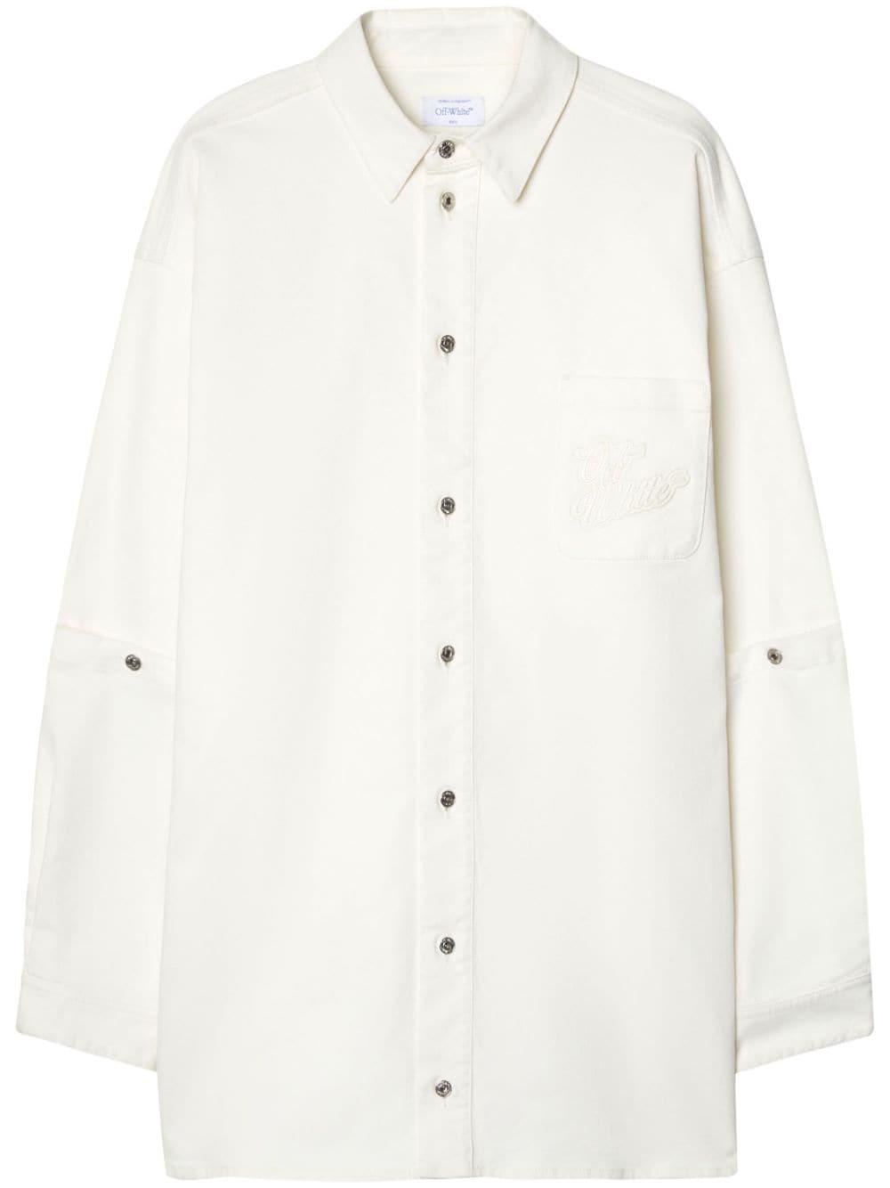 Off White Shirts White OMYD059S24DEN0010202 (Off-White / シャツ・ブラウス ) | Off-White (オフホワイト)