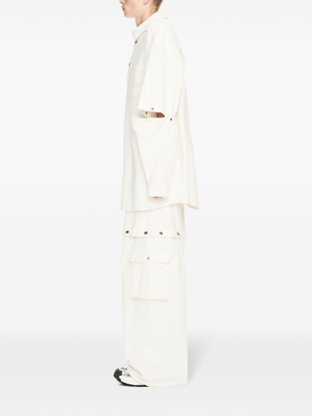 Off White Shirts White OMYD059S24DEN0010202 (Off-White / シャツ・ブラウス ) | Off-White (オフホワイト)(1)