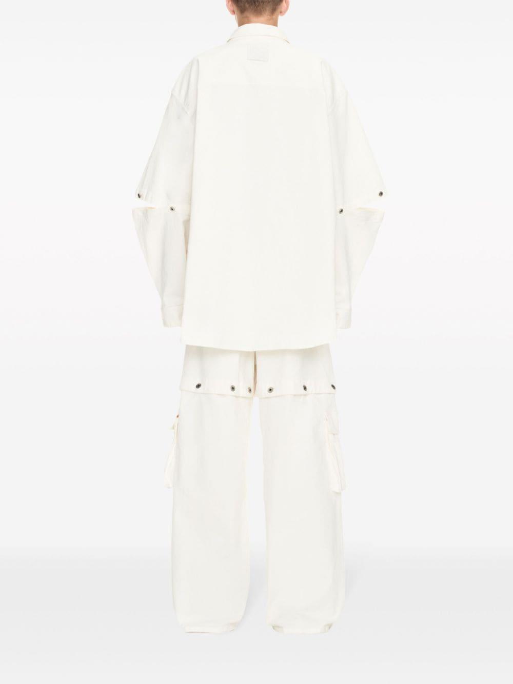 Off White Shirts White OMYD059S24DEN0010202 (Off-White / シャツ・ブラウス ) | Off-White (オフホワイト)(3)