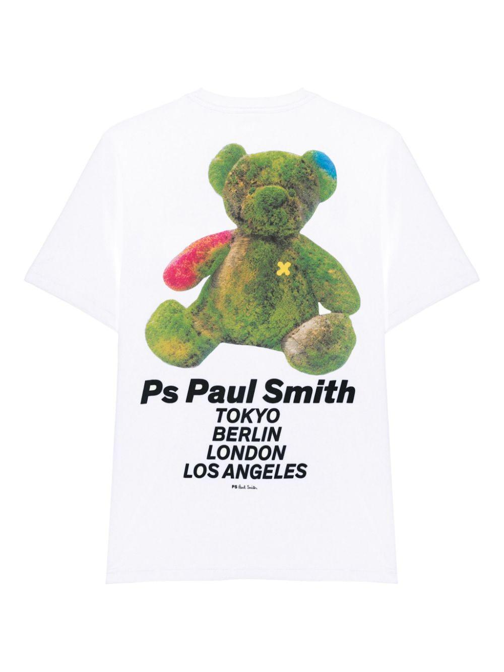 PS By Paul Smith T-shirts and Polos WHITE M2R011RNP469401 (PS Paul Smith / Tシャツ・カットソー ) | PS Paul Smith (ピーエス ポール・スミス)(1)