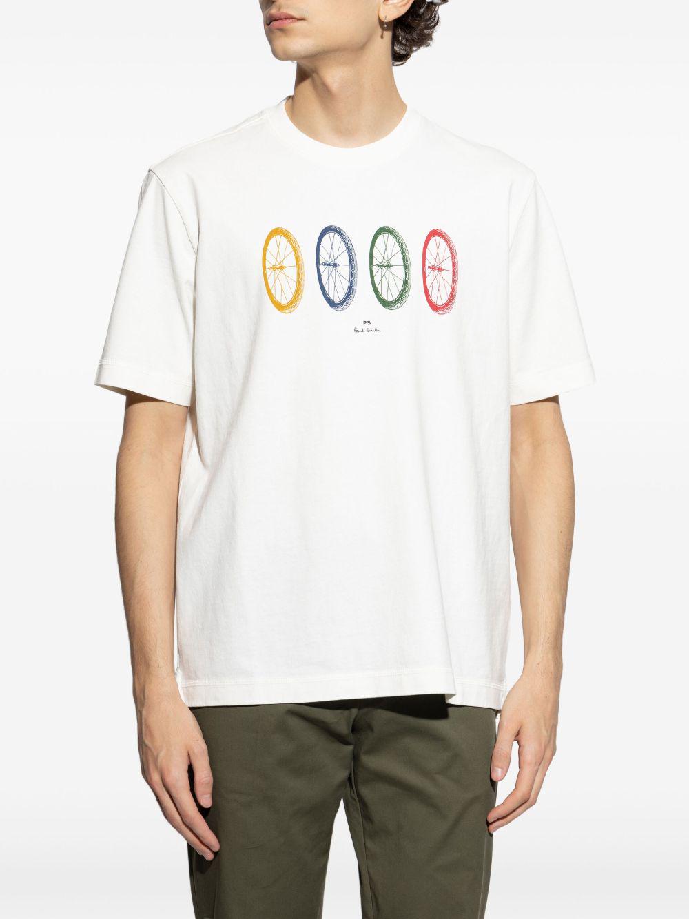 PS By Paul Smith T-shirts and Polos White M2R965XPP501502 (PS Paul Smith / Tシャツ・カットソー ) | PS Paul Smith (ピーエス ポール・スミス)(2)
