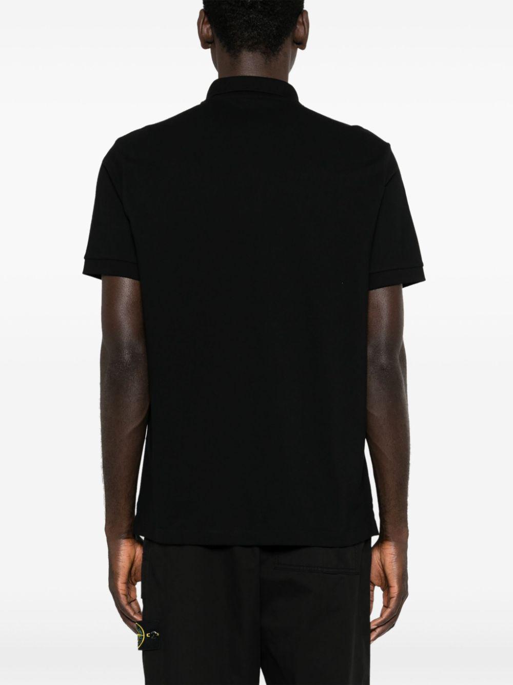 Stone Island T-shirts and Polos Black K1S1522002SCS0017V0029 (STONE ISLAND / ポロシャツ ) | STONE ISLAND (ストーンアイランド)(1)
