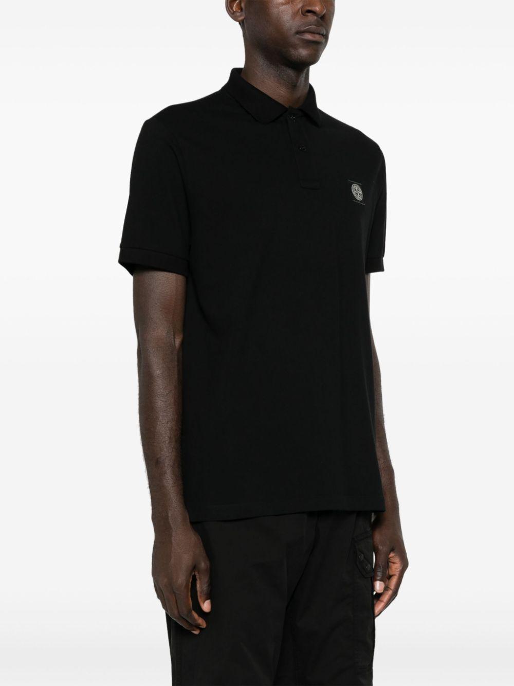 Stone Island T-shirts and Polos Black K1S1522002SCS0017V0029 (STONE ISLAND / ポロシャツ ) | STONE ISLAND (ストーンアイランド)(2)