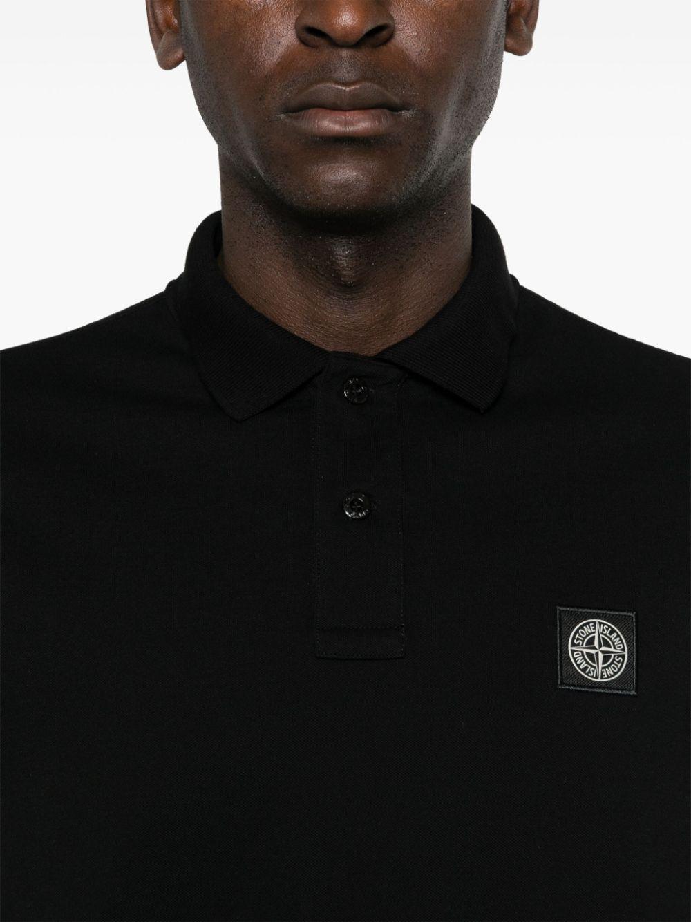 Stone Island T-shirts and Polos Black K1S1522002SCS0017V0029 (STONE ISLAND / ポロシャツ ) | STONE ISLAND (ストーンアイランド)(3)