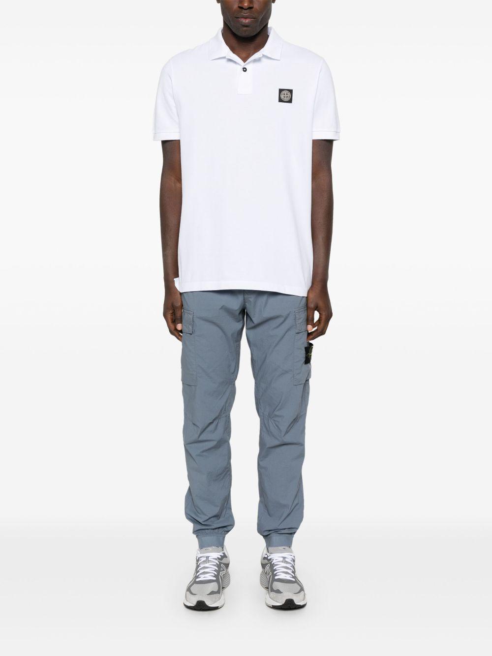 Stone Island T-shirts and Polos White K1S1522002SCS0017V1001 (STONE ISLAND / ポロシャツ ) | STONE ISLAND (ストーンアイランド)(3)