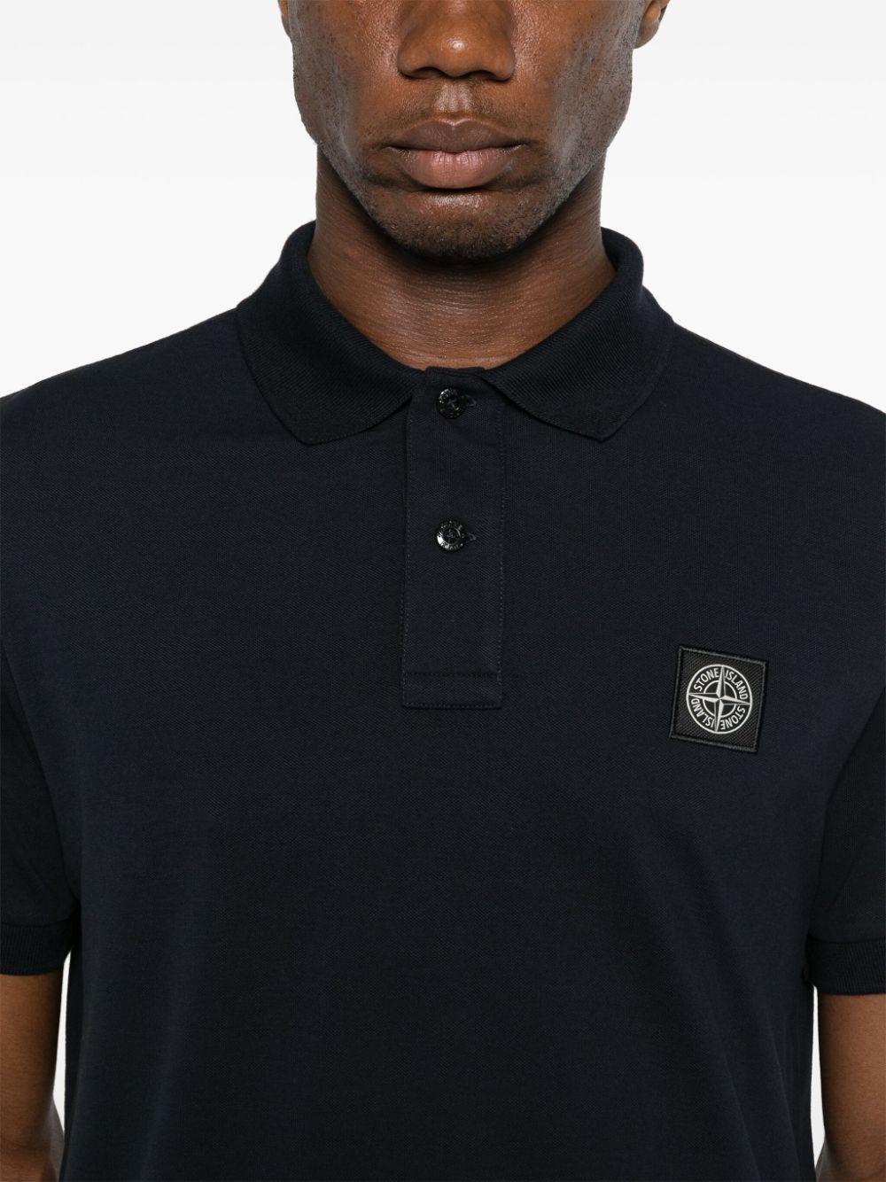 Stone Island T-shirts and Polos Blue K1S1522002SCS0017V0020 (STONE ISLAND / ポロシャツ ) | STONE ISLAND (ストーンアイランド)(3)