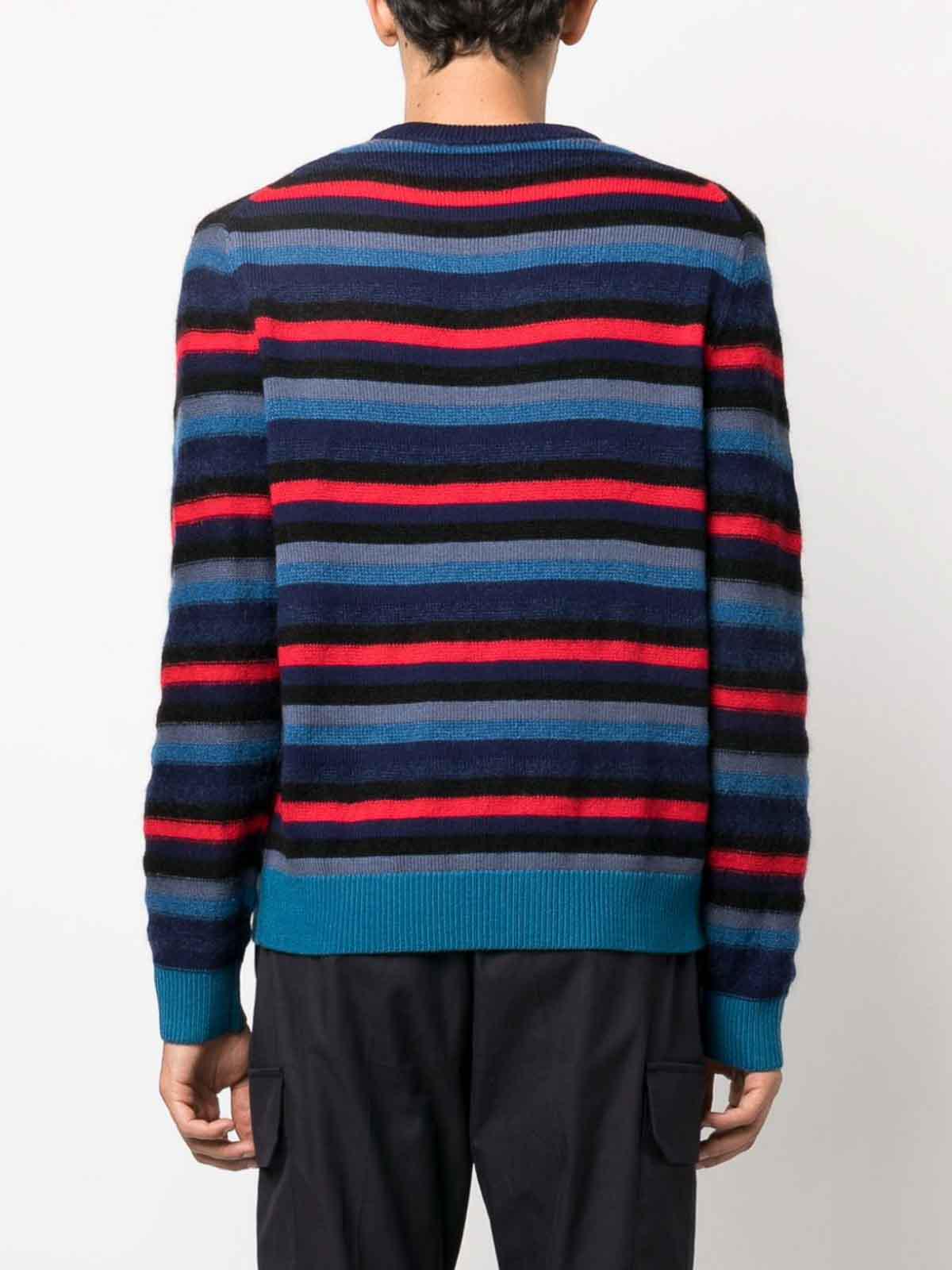 Crew-Neck Stripe-Pattern Jumper M2R239YL2193949 (Paul Smith / ニット・セーター・カーディガン ) | Paul Smith (ポール・スミス)(3)