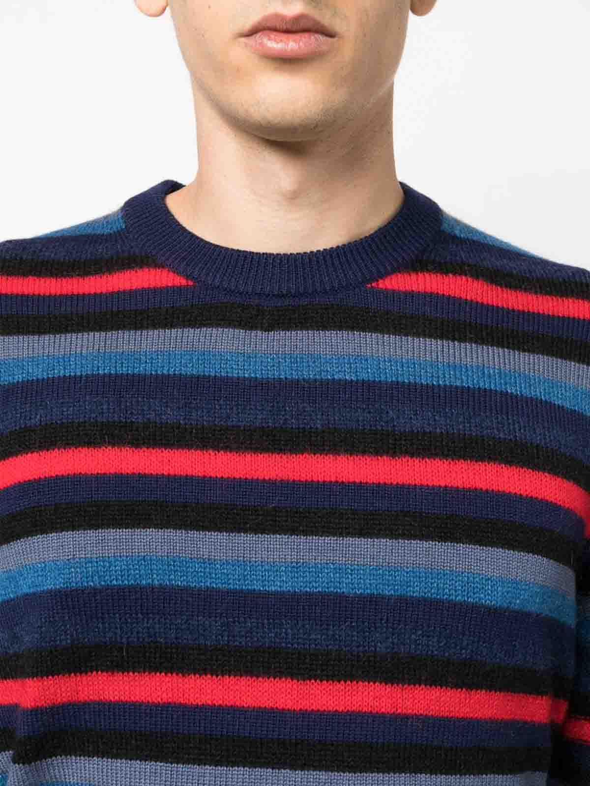 Crew-Neck Stripe-Pattern Jumper M2R239YL2193949 (Paul Smith / ニット・セーター・カーディガン ) | Paul Smith (ポール・スミス)(4)