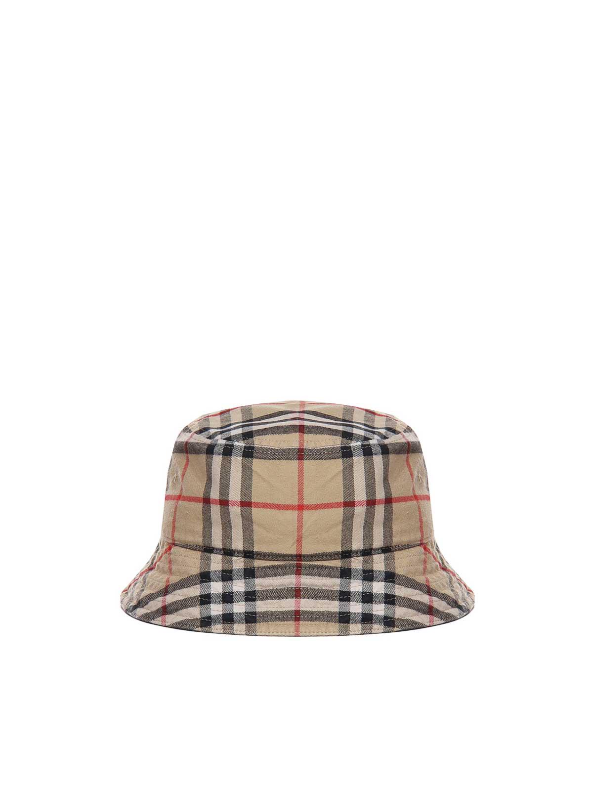 Vintage check bucket hat in cotton 8075657 (Burberry / 帽子 ) | Burberry (バーバリー)(1)