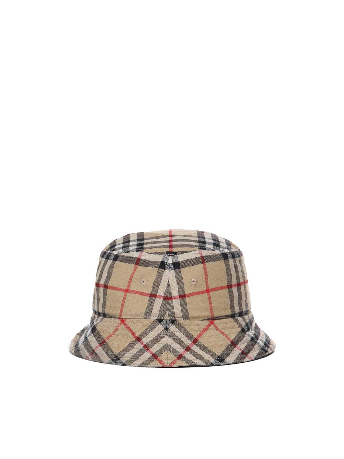 Vintage check bucket hat in cotton 8075657 (Burberry / 帽子 ) | Burberry (バーバリー)(2)