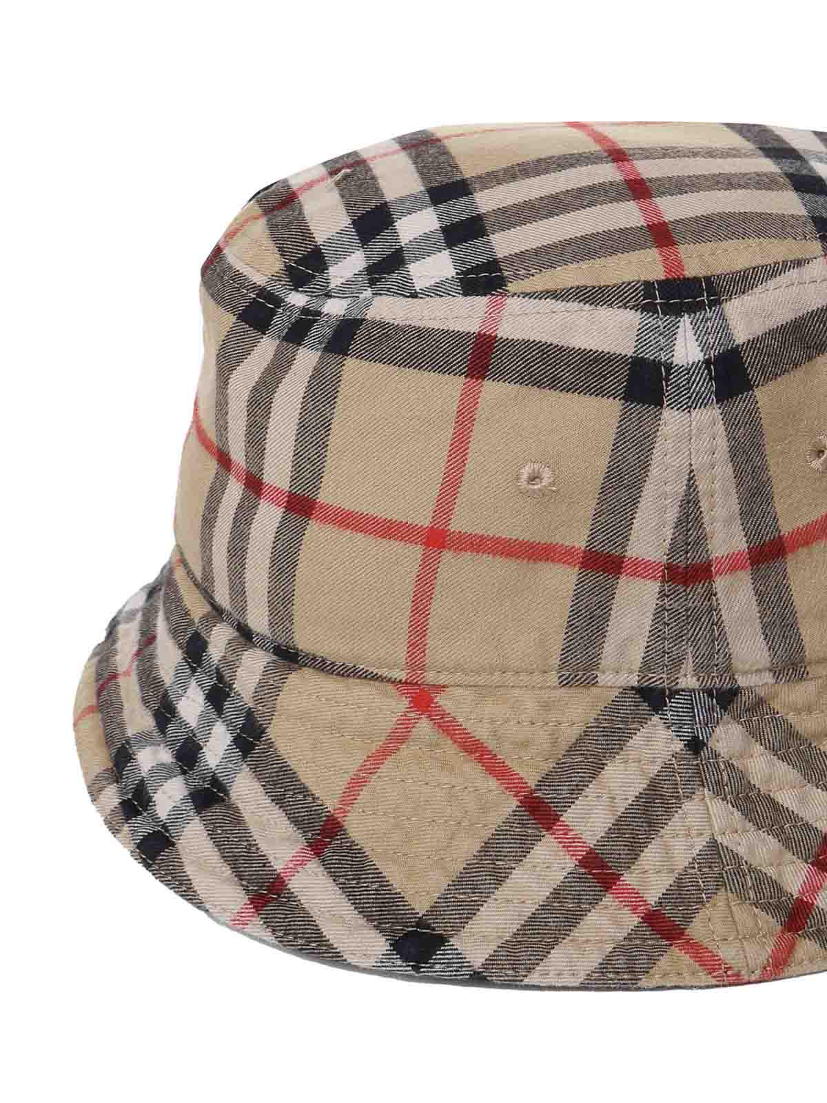 Vintage check bucket hat in cotton 8075657 (Burberry / 帽子 ) | Burberry (バーバリー)(3)