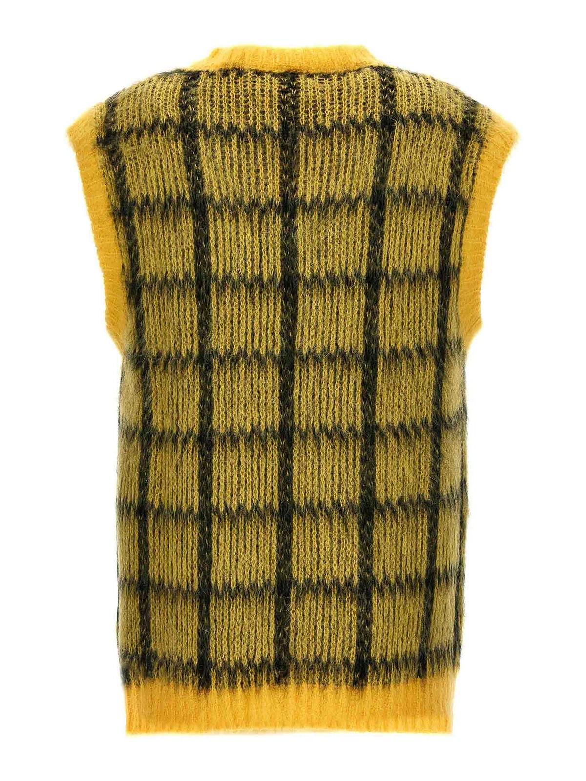 brushed check fuzzy wuzzy vest CVMG0103Q1UFU161CHY56 (Marni / ベスト ) | Marni (マルニ)(1)