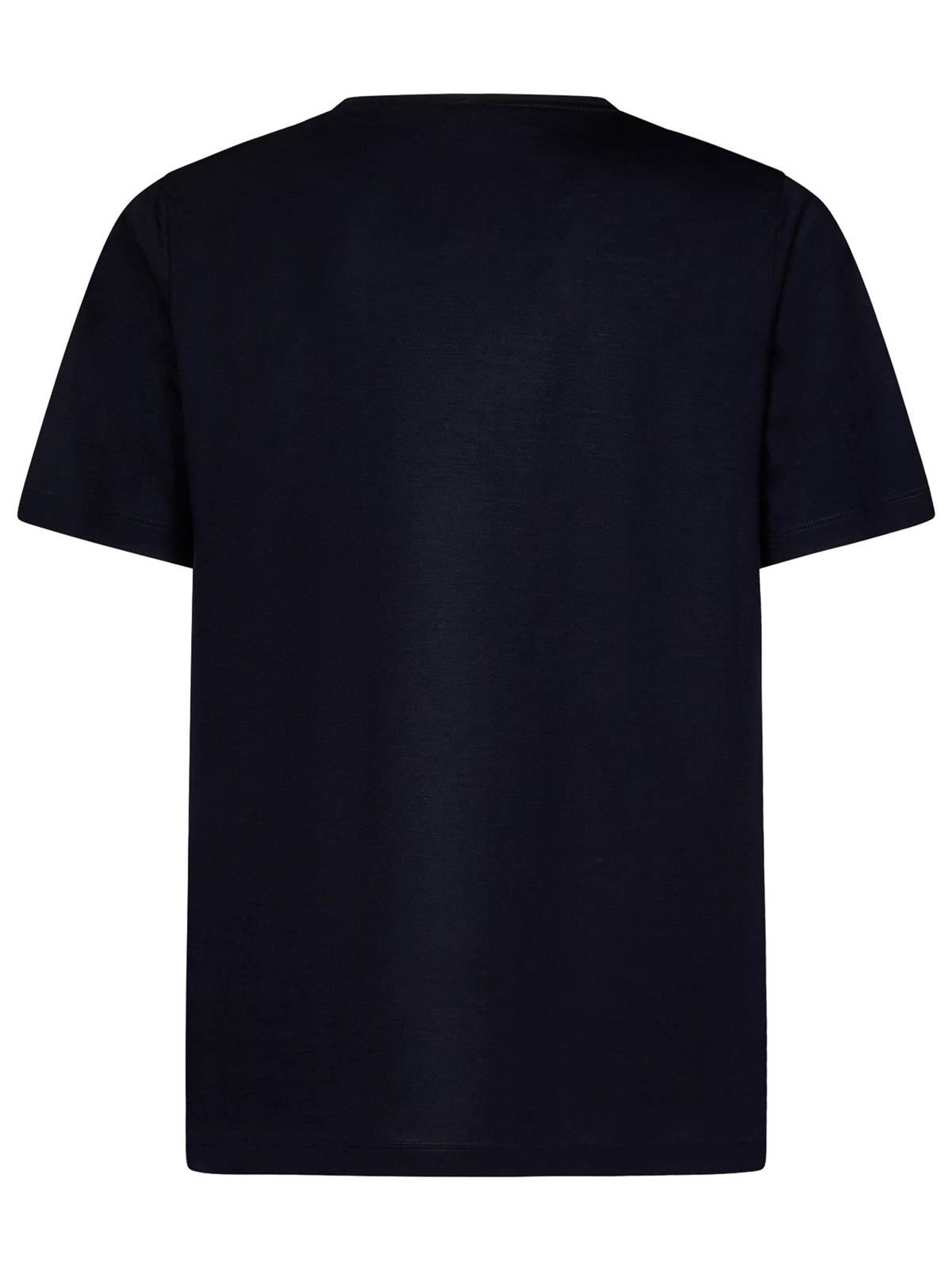 Wool and Lyocell T-Shirt ITLTMC55ITEL6105850 (LARDINI / ニット・セーター・カーディガン ) | LARDINI (ラルディーニ)(1)