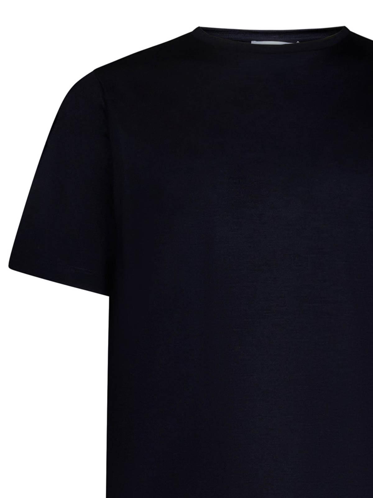 Wool and Lyocell T-Shirt ITLTMC55ITEL6105850 (LARDINI / ニット・セーター・カーディガン ) | LARDINI (ラルディーニ)(2)