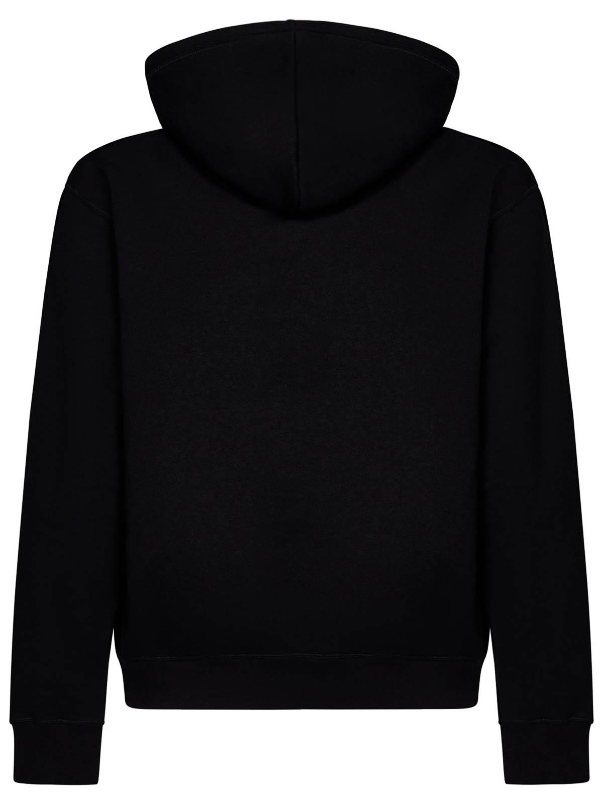 Black cotton hoodie S79GU0105S25516900 (Dsquared2 / スウェット・フーディー ) | Dsquared2 (ディースクエアード)(1)