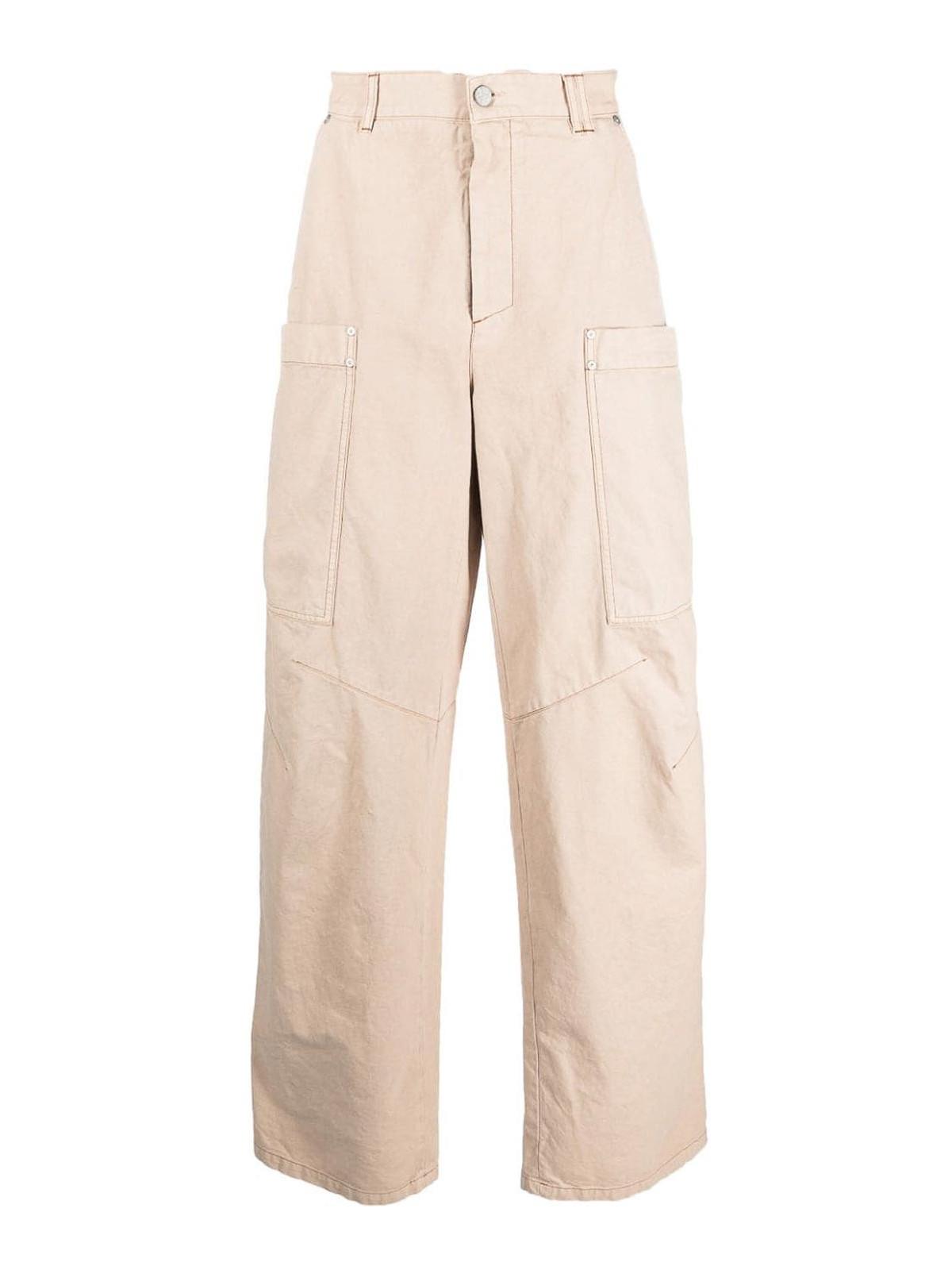wide-leg cotton cargo trousers PMCF025F23FAB0016110 (Palm Angels / パンツ ) | Palm Angels (パームエンジェルス)