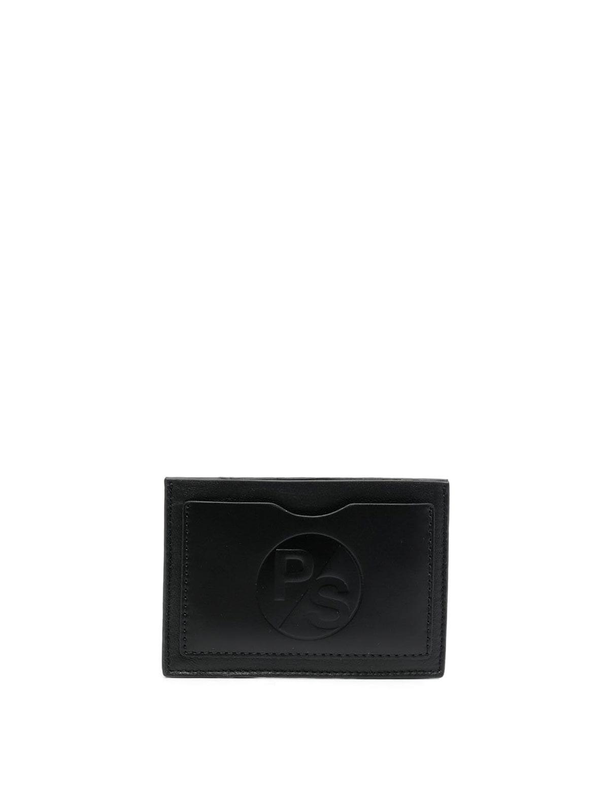 debossed-logo leather cardholder ASXD4881W772B (Paul Smith / 財布・カードケース ) | Paul Smith (ポール・スミス)