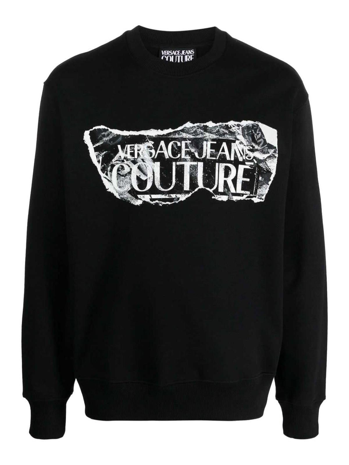 Sweatshirt with logo 76GAIE03CF00E899 (VERSACE JEANS COUTURE / スウェット・フーディー ) | VERSACE JEANS COUTURE (ヴェルサーチェ ジーンズ クチュール)
