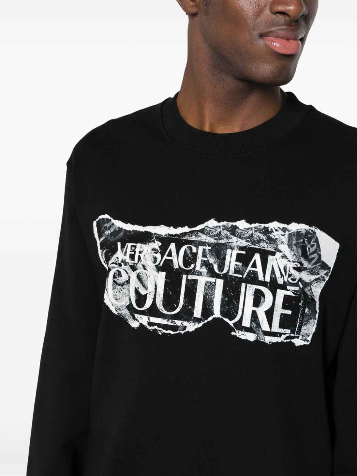 Sweatshirt with logo 76GAIE03CF00E899 (VERSACE JEANS COUTURE / スウェット・フーディー ) | VERSACE JEANS COUTURE (ヴェルサーチェ ジーンズ クチュール)(2)
