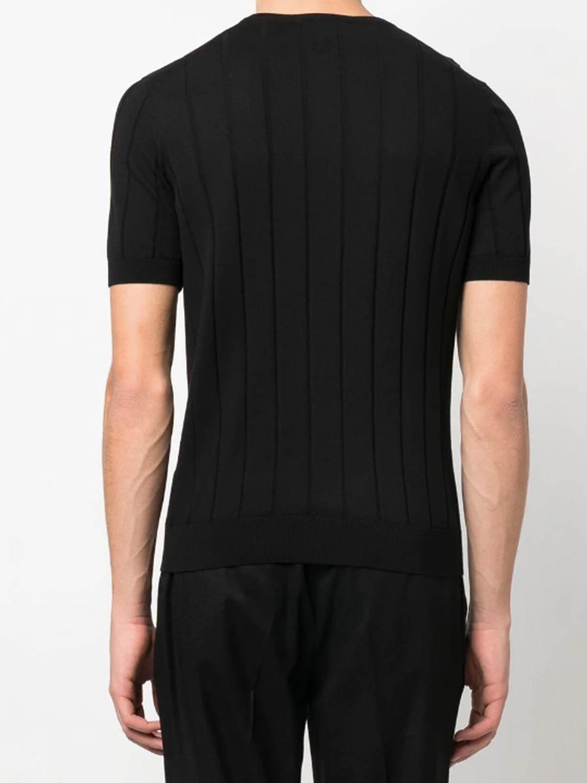 Logo Print T-Shirt EPLMMC70EP60020999 (LARDINI / ニット・セーター・カーディガン ) | LARDINI (ラルディーニ)(2)