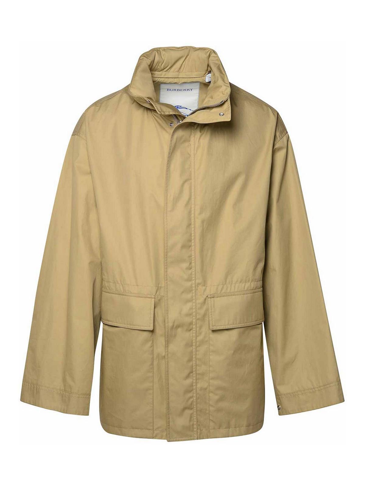 Beige Cotton Parka 8083672 (Burberry / コート ) | Burberry (バーバリー)