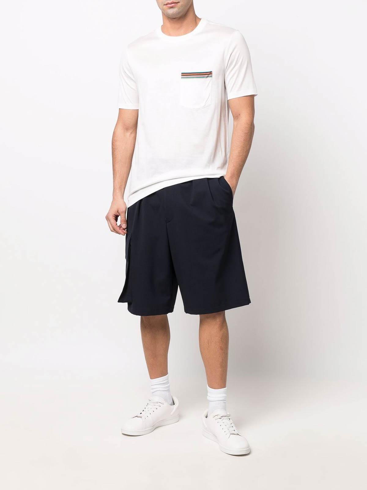 Pocket cotton t-shirt M1R306UH0008801 (Paul Smith / Tシャツ・カットソー ) | Paul Smith (ポール・スミス)(1)