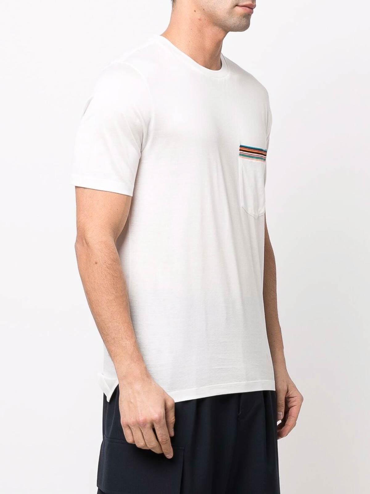 Pocket cotton t-shirt M1R306UH0008801 (Paul Smith / Tシャツ・カットソー ) | Paul Smith (ポール・スミス)(2)