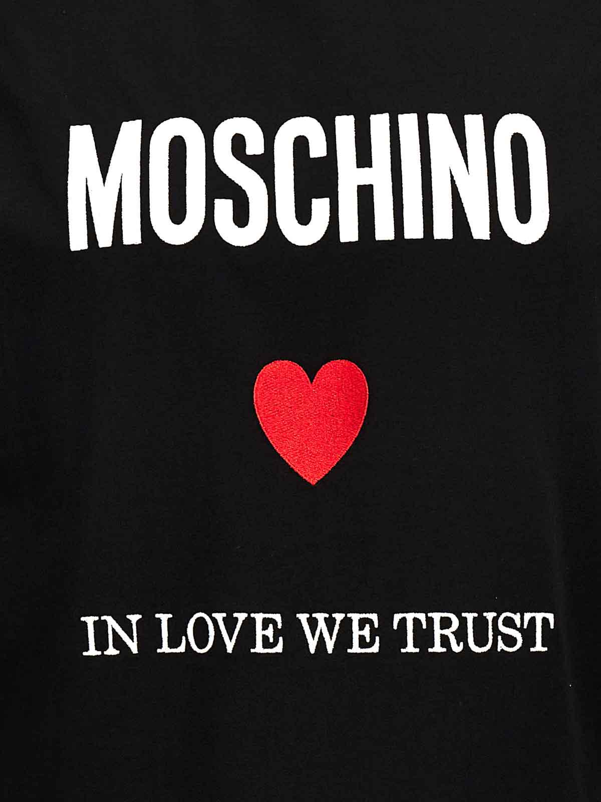 In Love We Trust T-Shirt 071402411555 (MOSCHINO / Tシャツ・カットソー ) | MOSCHINO (モスキーノ)(3)