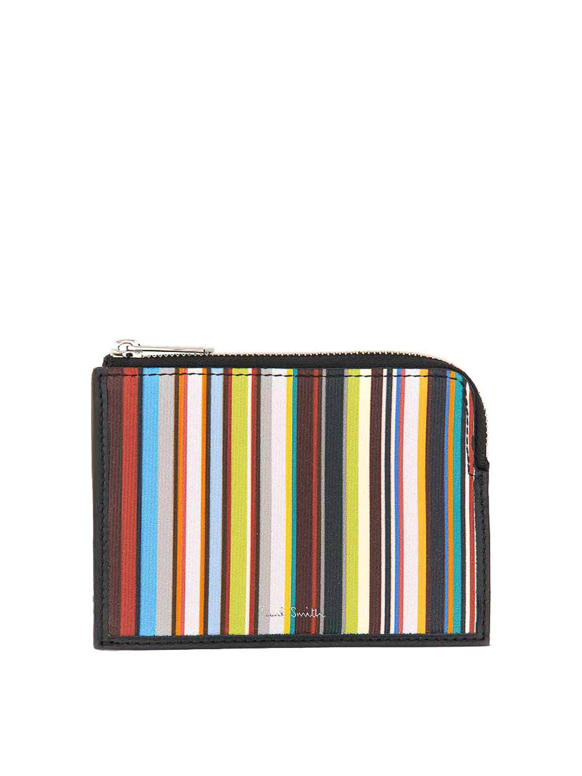 Signature Stripe Zipper Wallet M1A7429KSIGSTPRI (Paul Smith / 財布・カードケース ) | Paul Smith (ポール・スミス)