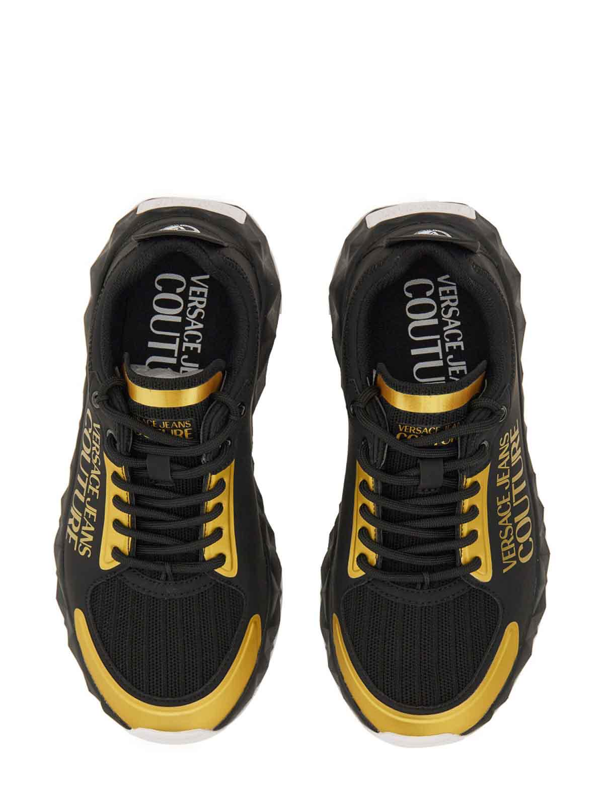 Sneakers With Logo 75YA3SB4ZS876G89 (VERSACE JEANS COUTURE / スニーカー ) | VERSACE JEANS COUTURE (ヴェルサーチェ ジーンズ クチュール)(4)