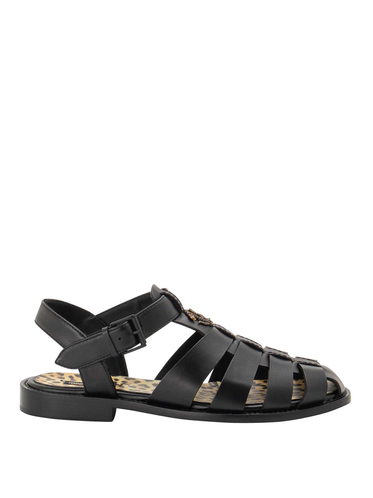 Leather sandals 22561A (roberto cavalli / サンダル ) | roberto cavalli (ロベルト カヴァリ)