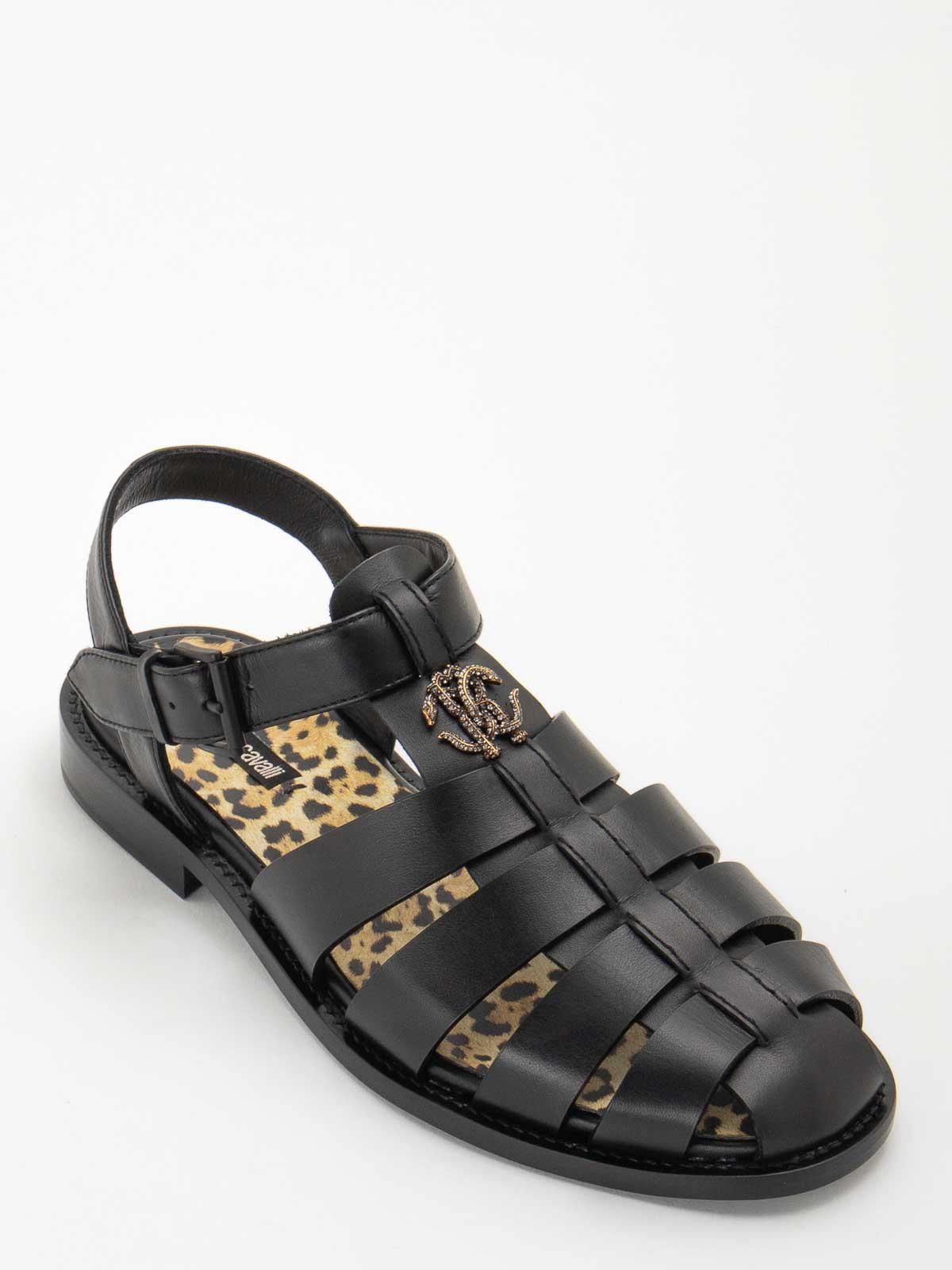 Leather sandals 22561A (roberto cavalli / サンダル ) | roberto cavalli (ロベルト カヴァリ)(4)