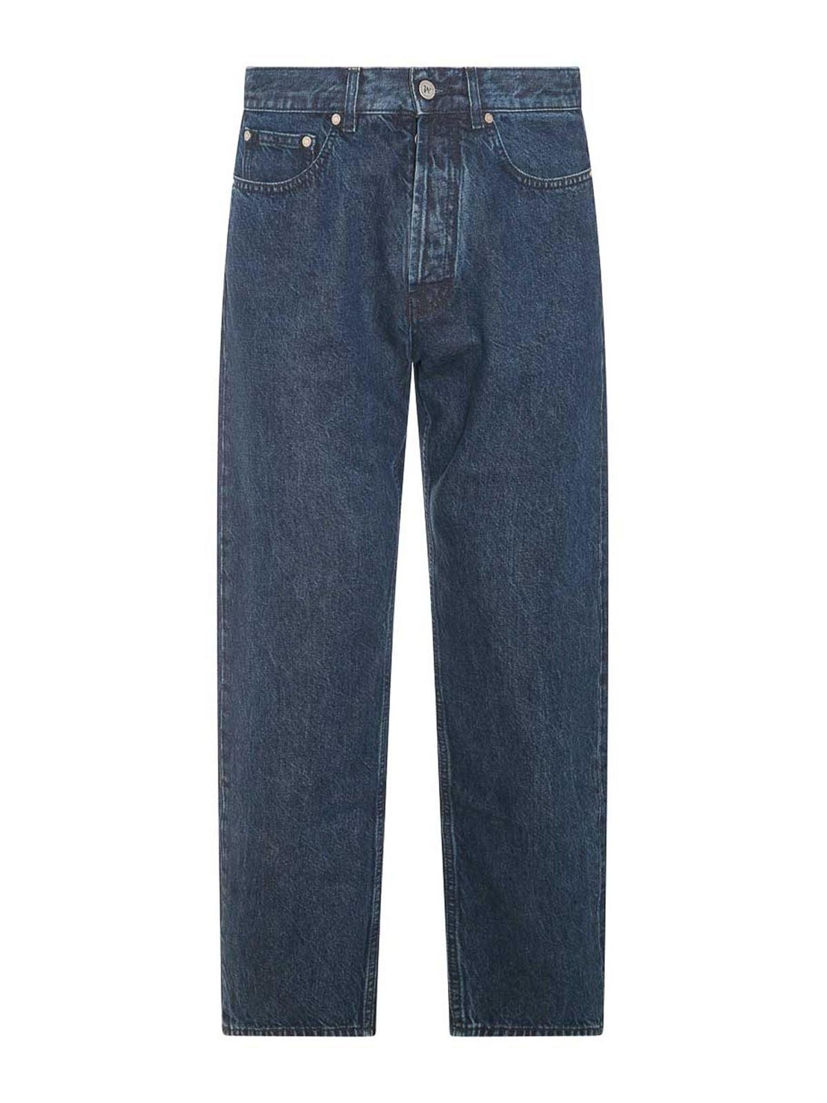 Blue Cotton Denim Jeans PMYA040S24DEN0024903 (Palm Angels / ジーンズ ) | Palm Angels (パームエンジェルス)