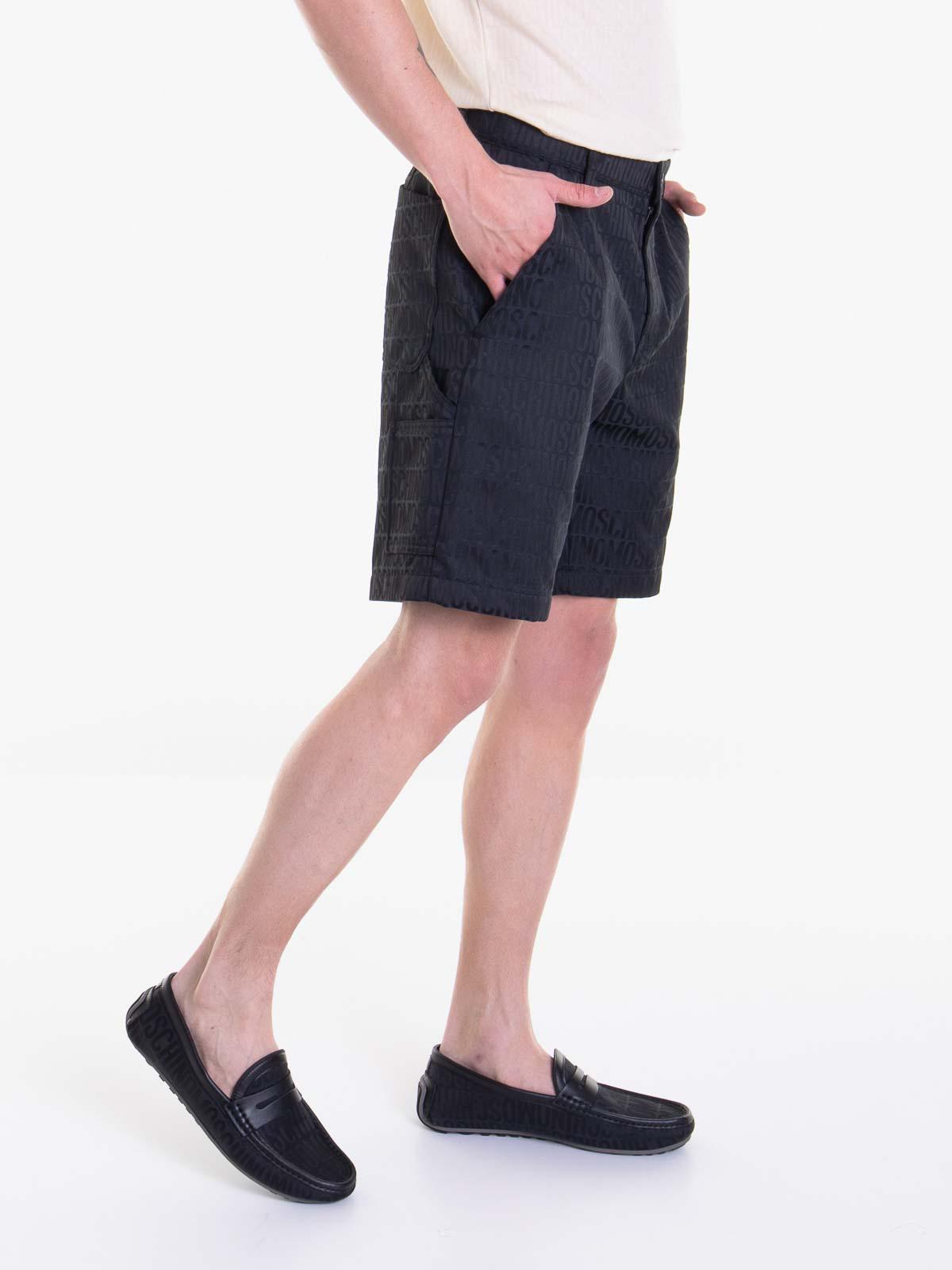 Oversize Zip Button Shorts 031326150555 (MOSCHINO / ショートパンツ ) | MOSCHINO (モスキーノ)(1)