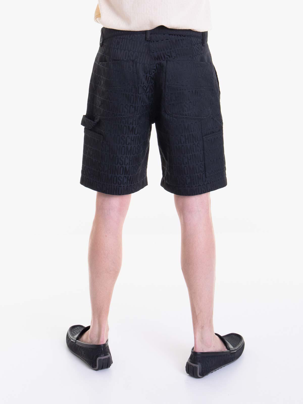 Oversize Zip Button Shorts 031326150555 (MOSCHINO / ショートパンツ ) | MOSCHINO (モスキーノ)(3)