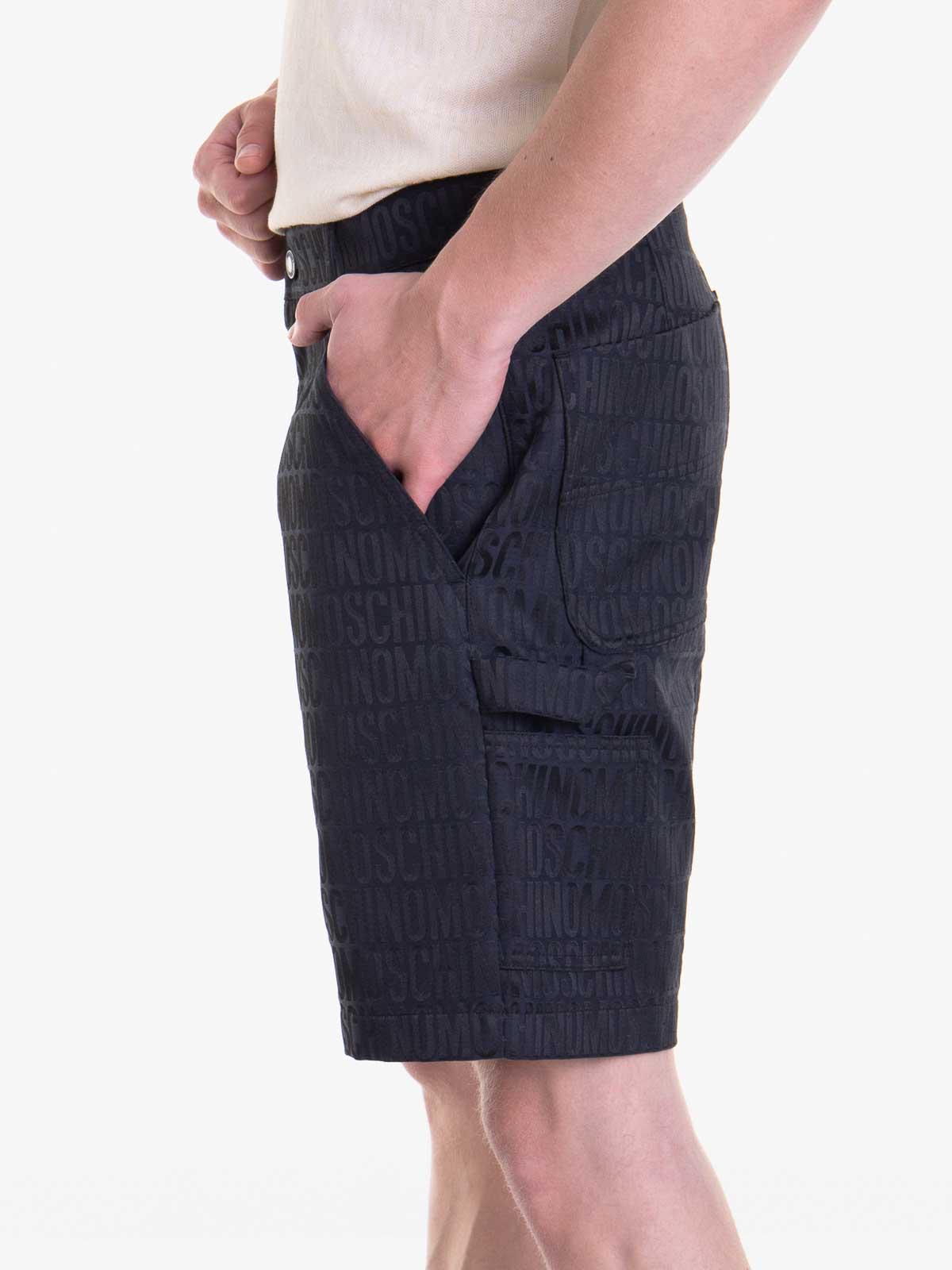 Oversize Zip Button Shorts 031326150555 (MOSCHINO / ショートパンツ ) | MOSCHINO (モスキーノ)(4)