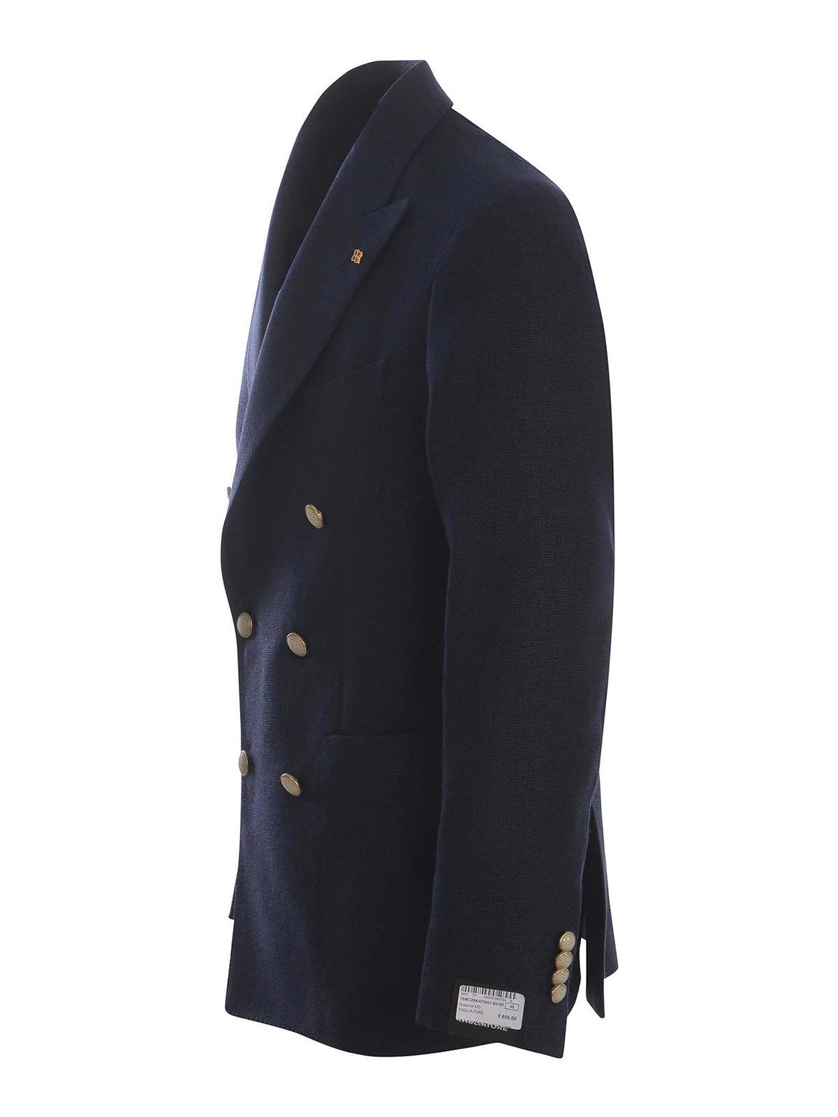 Double-Breasted blazer 1SMC20K470001B3197 (TAGLIATORE / ブレザー・ジャケット ) | TAGLIATORE (タリアトーレ)(1)