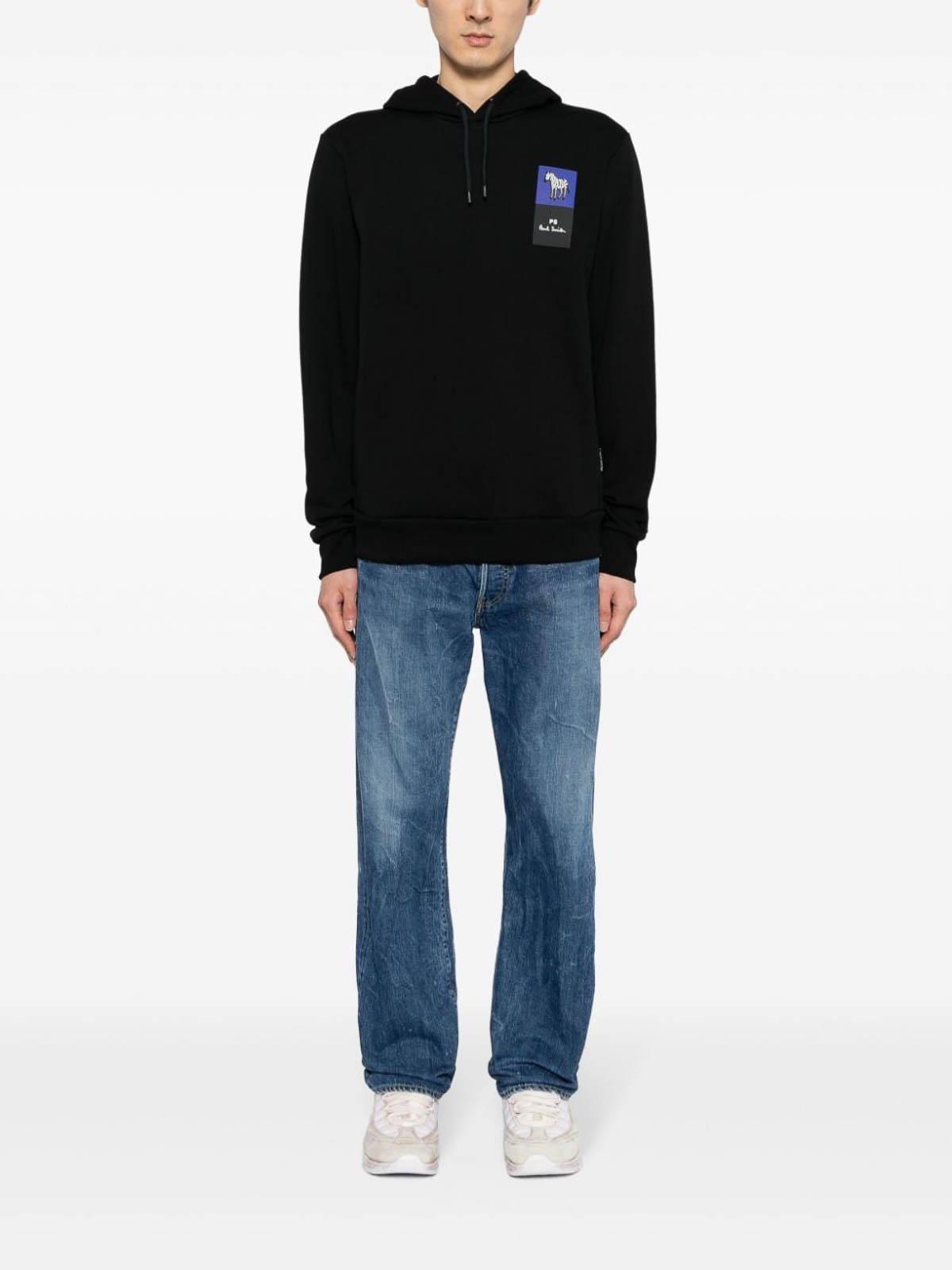 Logo-Print Organic Cotton Hoodie M2R694RMP454279 (Paul Smith / スウェット・フーディー ) | Paul Smith (ポール・スミス)(1)