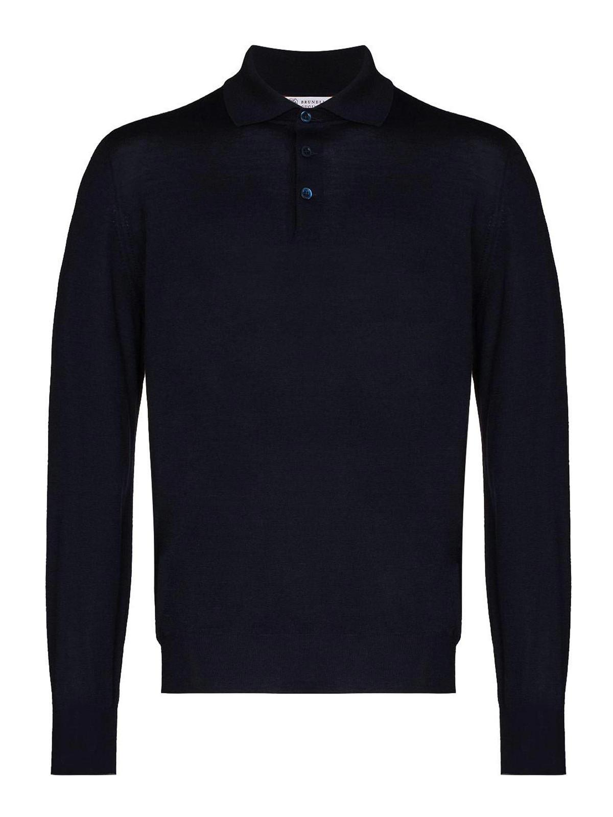 Polo-Style Lightweight Sweater M2400295CW425 (Brunello Cucinelli / ニット・セーター・カーディガン ) | Brunello Cucinelli (ブルネロ・クチネリ)