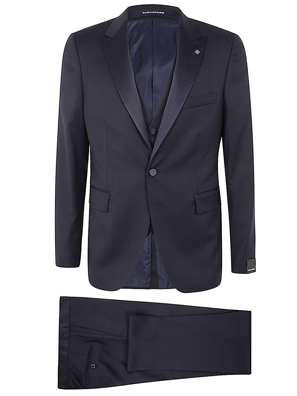 Classic Smoking With Gilet EFBR15B01LIS060001B5013 (TAGLIATORE / カジュアルジャケット ) | TAGLIATORE (タリアトーレ)(2)